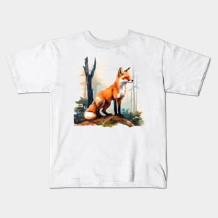 Forest Foxes Kids T-Shirt